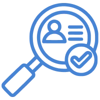 User identification checkmark